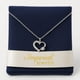 thumbnail image 3 of Collar Corazon De Flor Para Mujer De Plata 925, Medida 45cm., 3 of 5