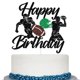 thumbnail image 1 of Cake Topper Calarjeta Football, feliz cumpleaños, jugador de rugby, 1 of 7