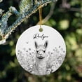 thumbnail image 3 of Personalized Llama Ceramic Ornament Christmas, Pencil Drawing Llama Xmas Ornament 2025, Customized Name Llama Ceramic Ornament Xmas, Llama Decor Ornament Gift for Kids Men Women Friend Llama Lover, 3 of 6