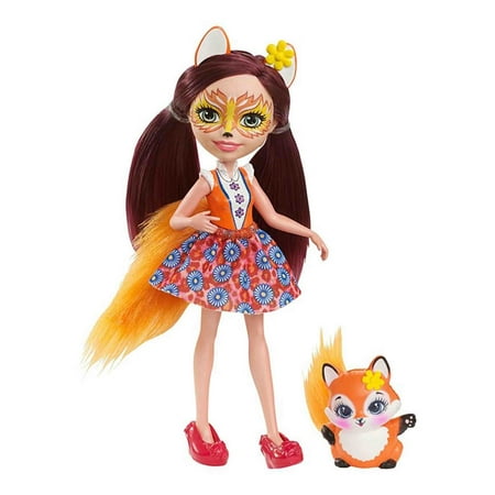 Disney Collectibles - Disney Enchantimals FeliCity and Flick Doll Classic Collectible Figures