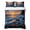 Blue, variant on Full Quilt Set 78''x90'', Pink White Stripe Lightweight Bedspread Coverlet Set with 2 Pillow Shams, Modern Minimalist Geometric Striped Breathable All Season Quilt Bedding for Bedroom/Guest Room