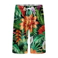 thumbnail image 4 of TSADFHJI Swim Trunks Men's Trunks 5 Inch Swimsuit Mesh Beach Swimsuit Long Swim Shorts Style Six Xxl Blue, 4 of 5