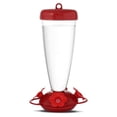 thumbnail image 1 of Comedero para colibríes Perky-Pet, relleno superior, 710 ml, plástico transparente/rojo, 1 of 1