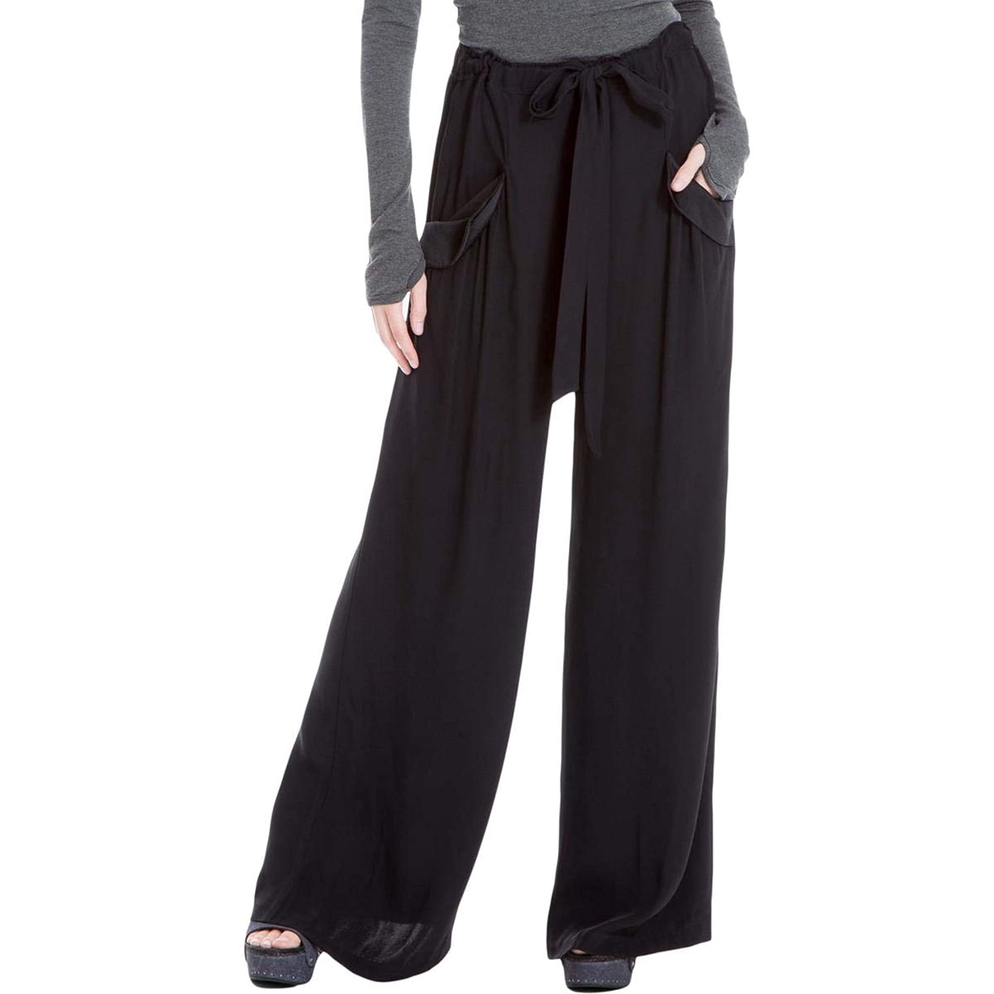 Max Studio London Womens Wide-leg Casual Trouser Pants