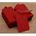thumbnail image 4 of 100 Pcs Rectangular Shape Tag Bonbonniere Wedding Favor Hang Tags Gift With Free Natural Jute Twine - Colours Available, 4 of 7
