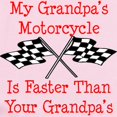 thumbnail image 2 of CafePress - Grandpas Bike Is Fast Infant Bodysuit - Baby Light Bodysuit, Size Newborn - 24 Months, 2 of 4
