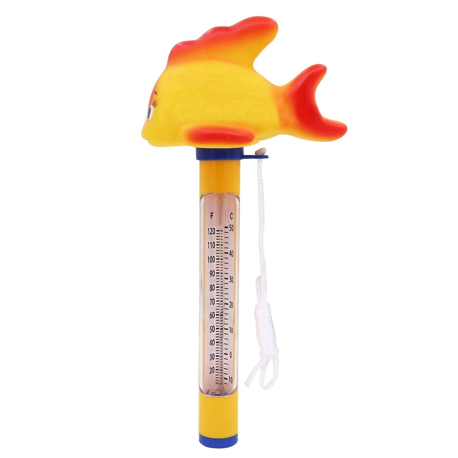 Yosoo Floating Pool Thermometer Premium Water Temperature Thermometers with  String,for Outdoor/Indoor Swimming Pools,Hot Tub,Spa,Fish Pond