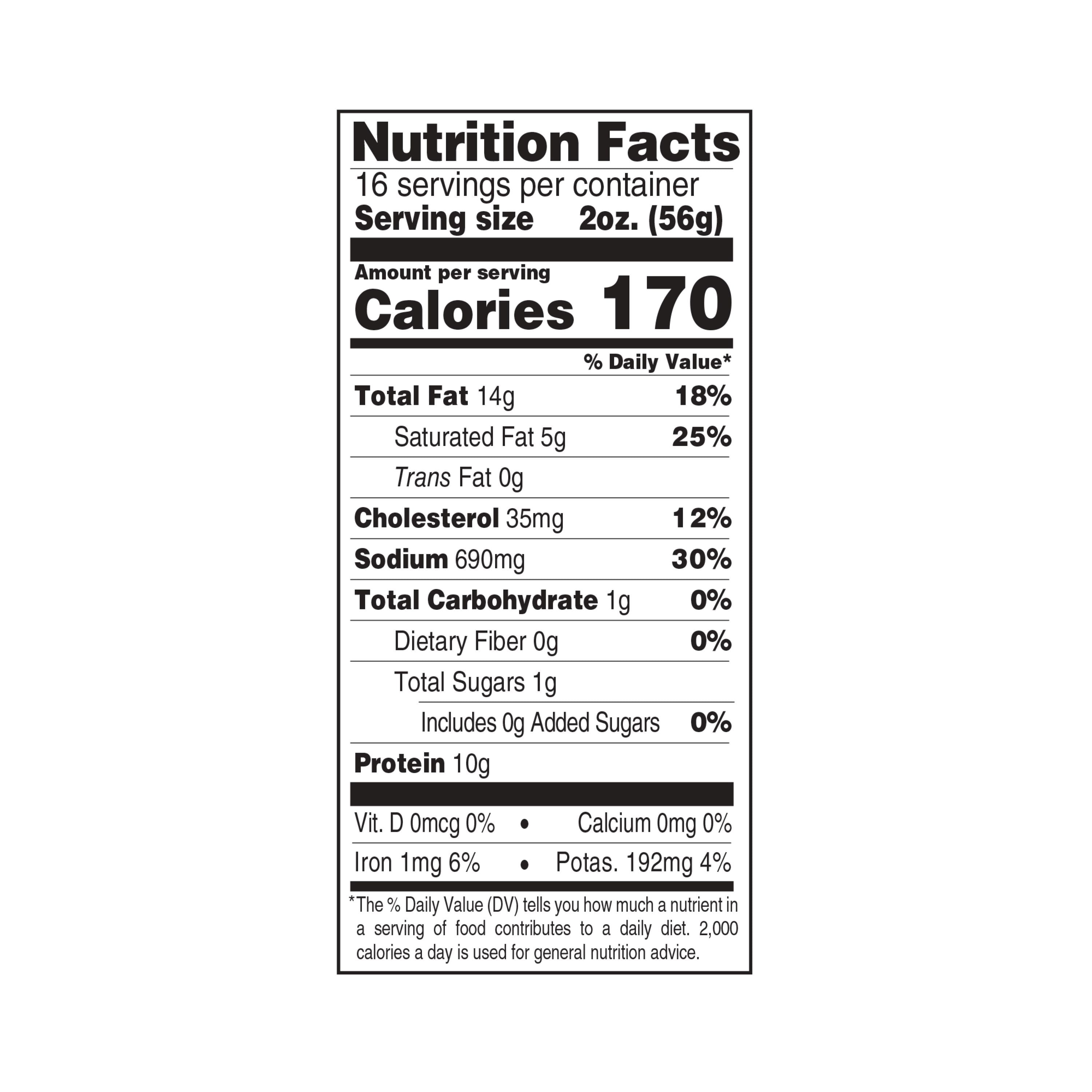 Klement's Garlic Summer Sausage, Gluten Free, 2 lb, Refrigerated