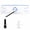 White, variant on Single White Ultra Wide Monitor Pneumatic Spring Desk Mount, Max VESA 200x100