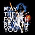 thumbnail image 2 of Men's Star Wars: A New Hope May the Fourth Classic Scene  Graphic T-Shirt, 2 of 4