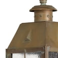 thumbnail image 6 of Hinkley Lighting H2370 Nantucket 13.5" Tall 1 Light Heritage Outdoor Wall Sconce - Brass, 6 of 11