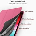 thumbnail image 2 of DuraSafe Cases for iPad 10.2 - Latest 8 Gen 2020 & 7 Gen 2019 MYL92LL/A MYLC2LL/A MW762LL/A MW742LL/A MW752LL/A MW772LL/A Slimline Series Cover - Pink, 2 of 7