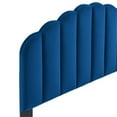 thumbnail image 5 of Modway Veronique Twin Modern Performance Velvet Headboard in Navy, 5 of 11