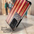 thumbnail image 2 of DALUX Hybrid Slim Phone Case Compatible with Samsung Galaxy A02s (2020) 6.5 inch - US Flag Fence Print, 2 of 2