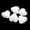 6cm(5Pcs), variant on Farfi White Foam Polystyrene Modelling DIY Craft Heart Shape Party Decor (3 2cm(10Pcs))