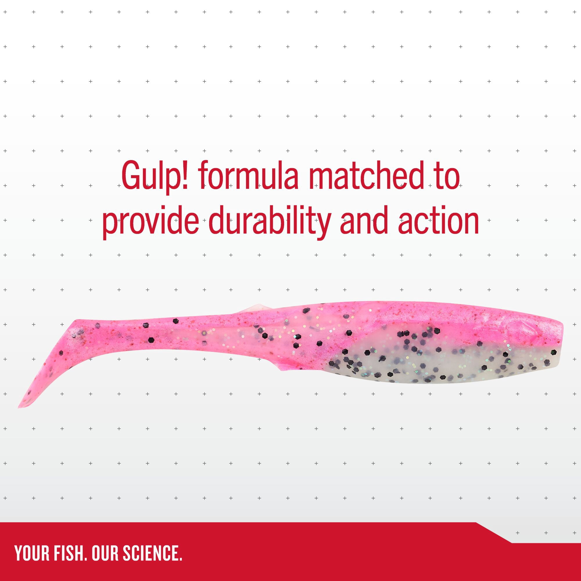 Berkley Gulp!® Paddleshad Fishing Bait, 13 cm, Purple Shiner