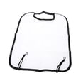 thumbnail image 1 of S SERENABLE Clear Seat Back Anti Kick Pad Waterproof Auto Back Seat Guards Transparent Cover Black, 1 of 9