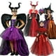 thumbnail image 2 of Disfraz de maléfica para Halloween, vestido de tutú para niña, disfraz de bruja para fiesta de carnaval, disfraz de vampiro, trajes para niña de 2 a 10 años, 2 of 5
