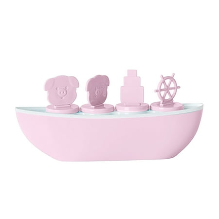 

Decor Ice Tray Cute Pirate Ship Homemade Popsicle Ice Cream Mold DIY Ice Cream