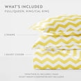 thumbnail image 2 of Duvet Cover Set - Ultra Soft & Breathable - Yellow Arrow for Queen Size Bedding by Comfort Canopy, 2 of 10