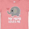 thumbnail image 4 of Inktastic My Mimi Loves Me Grandchild Boys or Girls Baby T-Shirt, 4 of 5