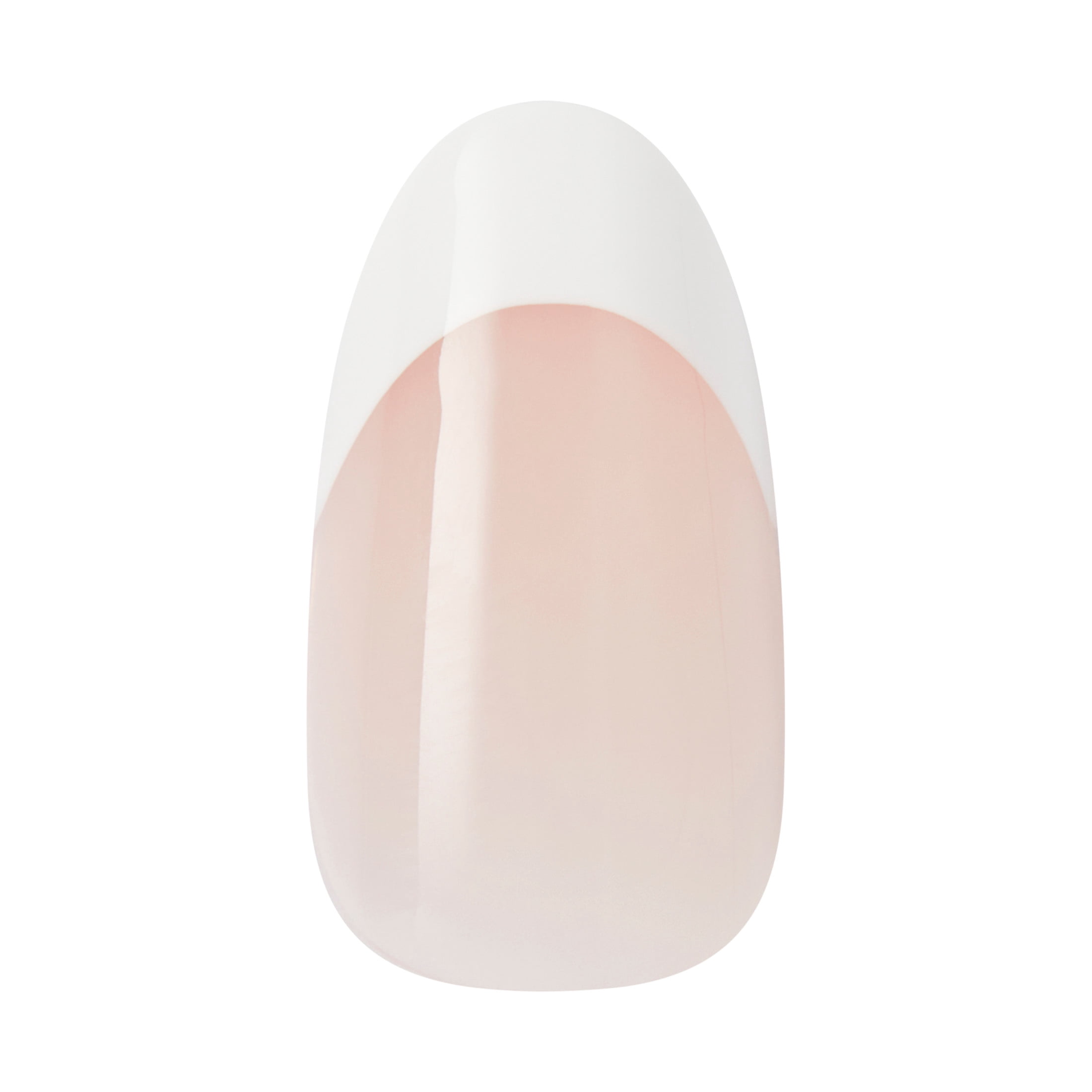 KISS Salon X-tend LED Soft Gel System Starter Kit, 'Pure', French, Medium Oval, 36 Ct.