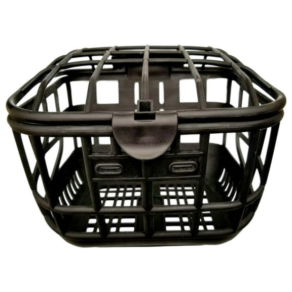 QccHieUs Electric Bike Basket with Lid Scooter Cycling Baskets Hanging Detchable Sundries Container Handlebar Plastic Bicycle Basket Bike Accessories