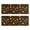 Brown Sun Moon, variant on Kitchen Rugs Sets Of 2,Brown Skull Marigold Pattern Anti Fatigue Kitchen Mat Rugs Non Slip Washable,Decorative Kitchen Floor Mats for Kitchen,Sink,Laundry,17"X47"