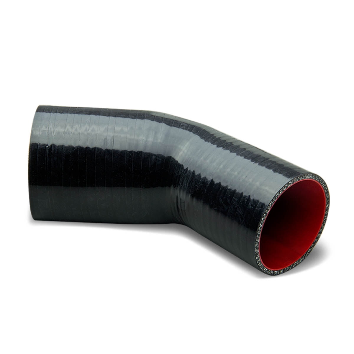 Black 2.25 inches To 2.5 inches Straight Turbo/Intercooler/Intake Piping Coupler Reducer Silicone Hose 