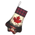 thumbnail image 3 of Dog Paw Decorative Socks 17x11.8in Top With A Strap Design For Easy Hanging For Festive Christmas Party Decorations Maple Leaf Snow Mountain Shrub, 3 of 8