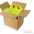thumbnail image 4 of fastboy 6 Pieces/Set Professional Pickleball Replacement 40 Holes Reusable Training Pickle Balls Assorted Kit Birthday Gift Yellow, 4 of 5