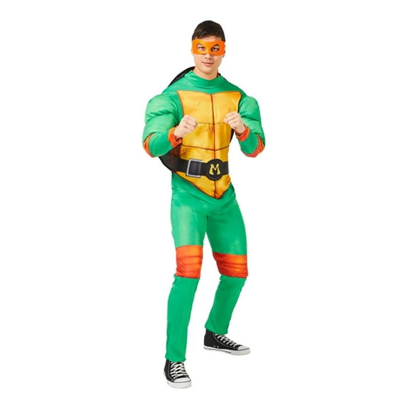 InSpirit Designs, LLC Teenage Mutant Ninja Turtles Michelangelo Adult Costume | Medium Male