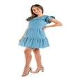 thumbnail image 2 of Vestido para Embarazo Mezclilla Frescura en Stretch Almacenes Mario Color Azul Claro Talla Unitalla, 2 of 4