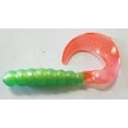thumbnail image 2 of Kalins 2TG10-808 Firetiger Soft Plastic 2" Fishing Sinkbait Grub Freshwater Lure, 2 of 2