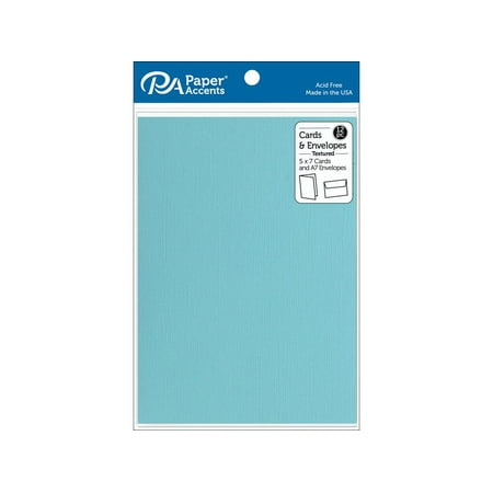 Card & Env 5x7 12pc Textured Mediterranean