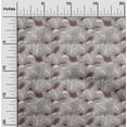 thumbnail image 2 of oneOone Cotton Silk Light Brown Fabric Abstract Floral Craft Projects Decor Fabric Printed By The Yard 42 Inch Wide, 2 of 5