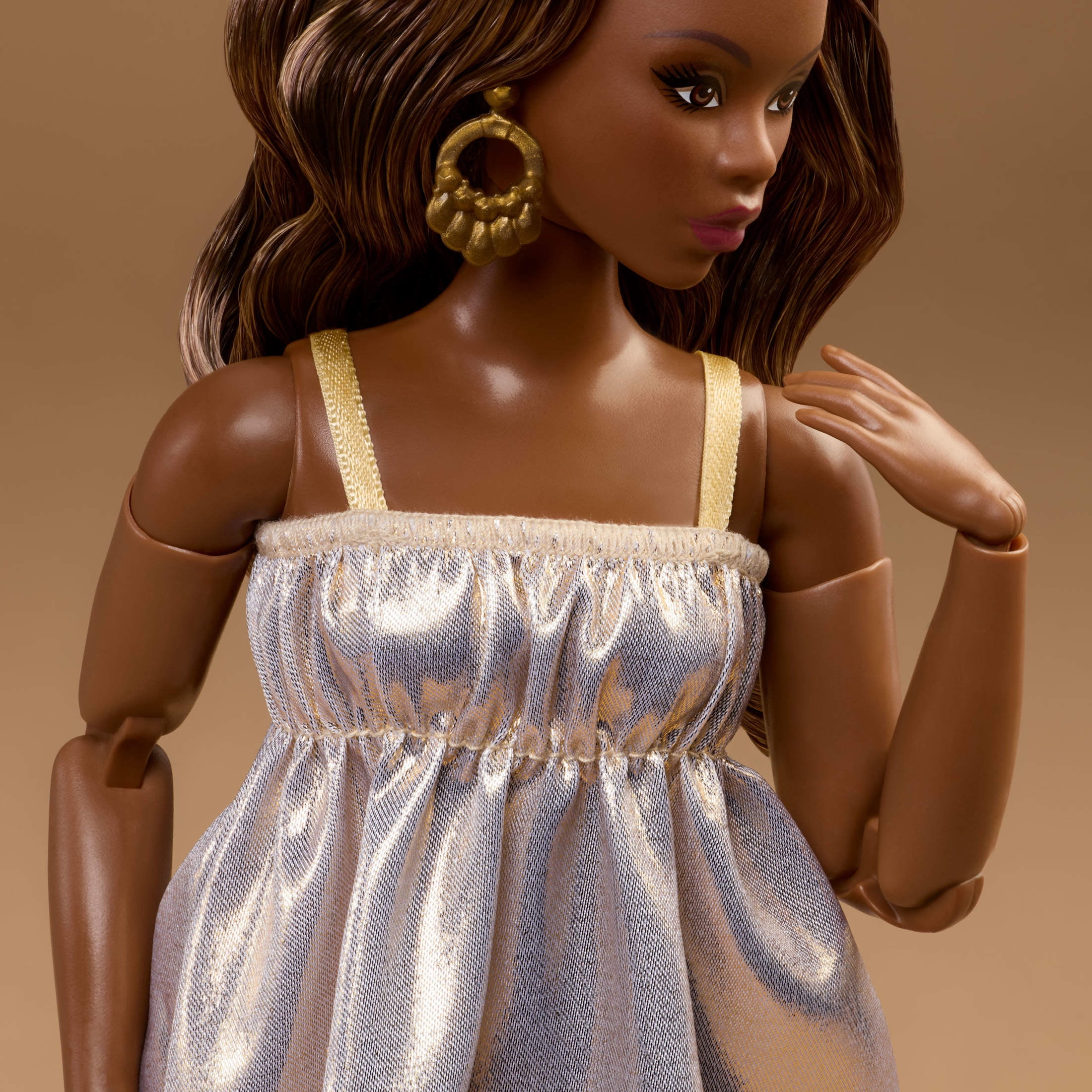 brown barbie dress Barbie