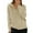 Khaki, variant on Wang6 Women Full Zip up Sweater Jacket Plus Size Fall Winter Cardigans Sweaters Long Sleeve Open Front Coat Trendy V Neck Loose Fit Outwear Tops White XL