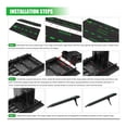 thumbnail image 3 of RC Car  Ramp, High Strength ABS Stunt Takeoff Board with Snap Together Design, for 1/12 1/14 1/16 1/18 1/24 Remote Control Cars, 3 of 7