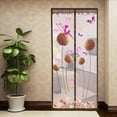 thumbnail image 7 of 35 * 83 In Door mesh Screen with Magnet, Fly Hanging Temporary Magic Patio mesh Magnetic Screen Door mesh Front Door, Back French Mosquito Bug Door Screen net Cover Curtain Doorway, 7 of 7