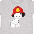 thumbnail image 4 of Inktastic Fireman Dog, Cute Dog, Puppy, Doggo, Dalmatian Boys or Girls Toddler T-Shirt, 4 of 5