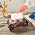 thumbnail image 6 of BZSMCE Leatehr Tissue Holders Cute Romantic Teddies Pattern Tissue box, 6 of 8