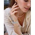 thumbnail image 7 of Wearlizer Stainless Steel Scrollwork Band Compatible with Apple Watch, Dressy Chain Bracelet for Women, 38/40/41/42/44/45/46/49mm, Series 11/10/9/8/7/6/5/4, SE, Ultra 12, 7 of 7