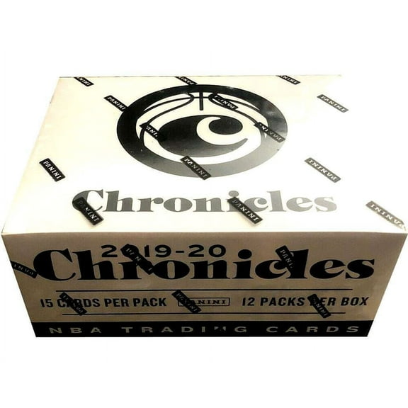 NBA Panini 2019-20 Chronicles Basketball Trading Card VALUE Box (12 Packs)