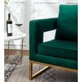 thumbnail image 5 of Newboti Lenola Contemporary Upholstered Accent Arm Chair, Green 926984416126119, 5 of 14