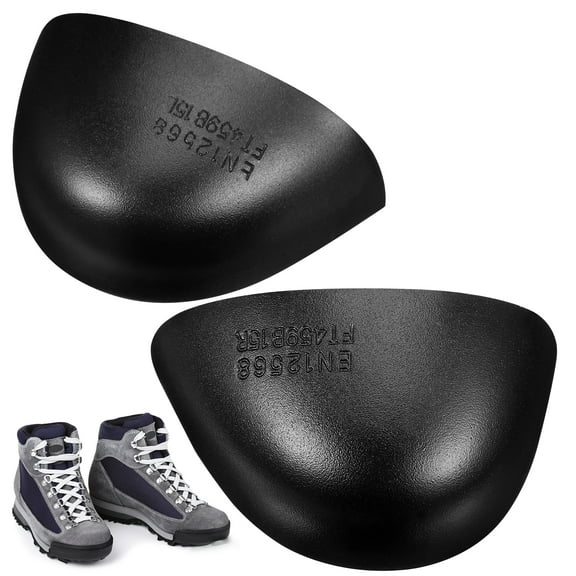 UEETEK Steel Toe Caps for Shoes Protective Black Universal Fit 1Pair