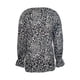 thumbnail image 5 of Blusa de mujer Jumpingount con cuello en V manga larga casual suelta Impreso 2 L, 5 of 6