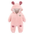 thumbnail image 1 of Body De Bebé Canastilla Onesies Para Niños Pequeños Otoño Invierno Ropa De Algodón Mameluco De Salida Monos Rosa, 1 of 3
