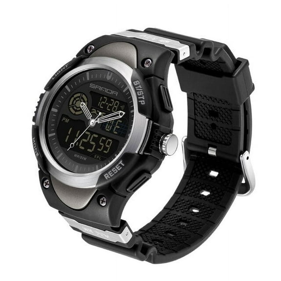 Explojoy Men's Outdoor Sport Watch – 50M Waterproof Quartz Electronic Wristwatch