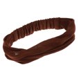 thumbnail image 3 of Diadema de Pelo Amplio Turbante de Cabello Banda Elástica Herramienta de Peinado para Mujer - café Sunnimix Mujeres con banda para la cabeza, 3 of 6